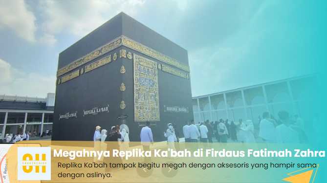 Megahnya Replika Ka’bah di Firdaus Fatimah Zahra Semarang